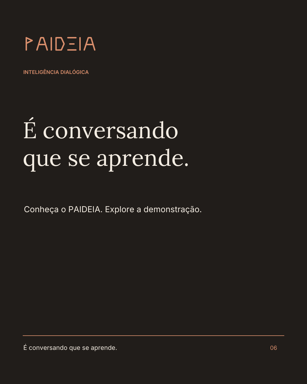 Peça 6 do carrossel A prática abre perguntas